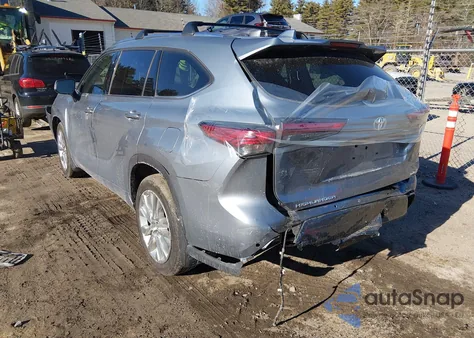 2020 Toyota Highlander Limited from USA, damaged, VIN 5TDDZRBH4LS053400
